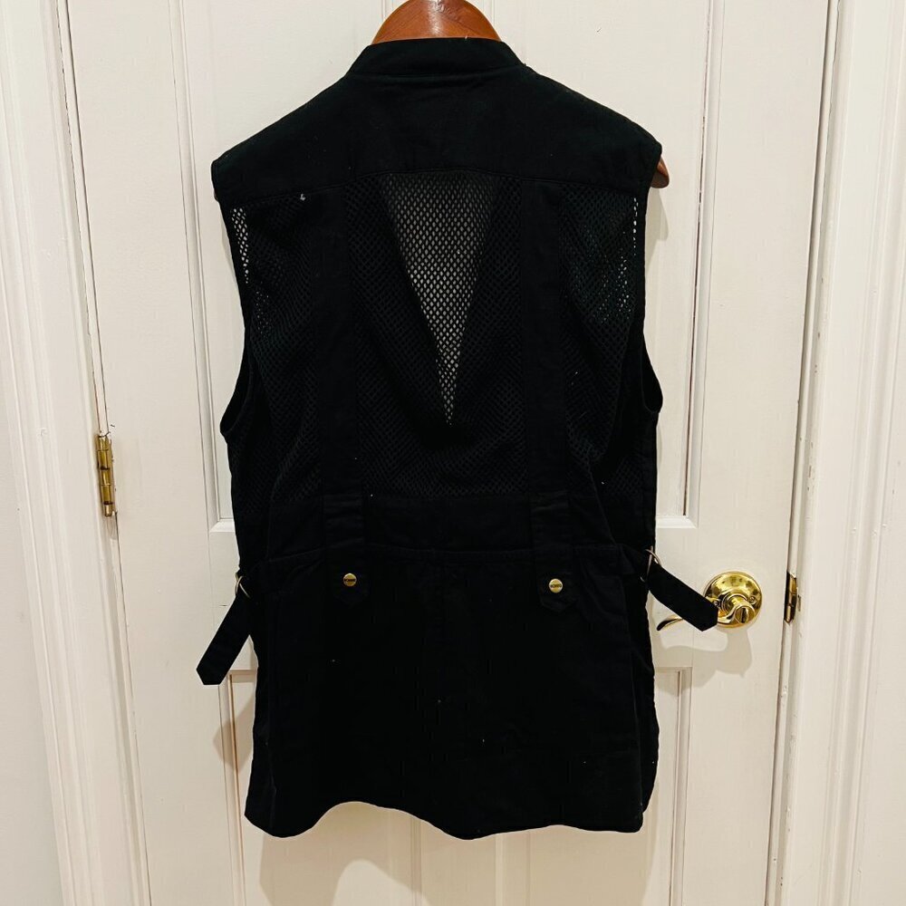 Domke PhoTOGS Utility Photo Vest Medium Black Mesh 13 Pockets Professional Zip - Picture 10 of 16